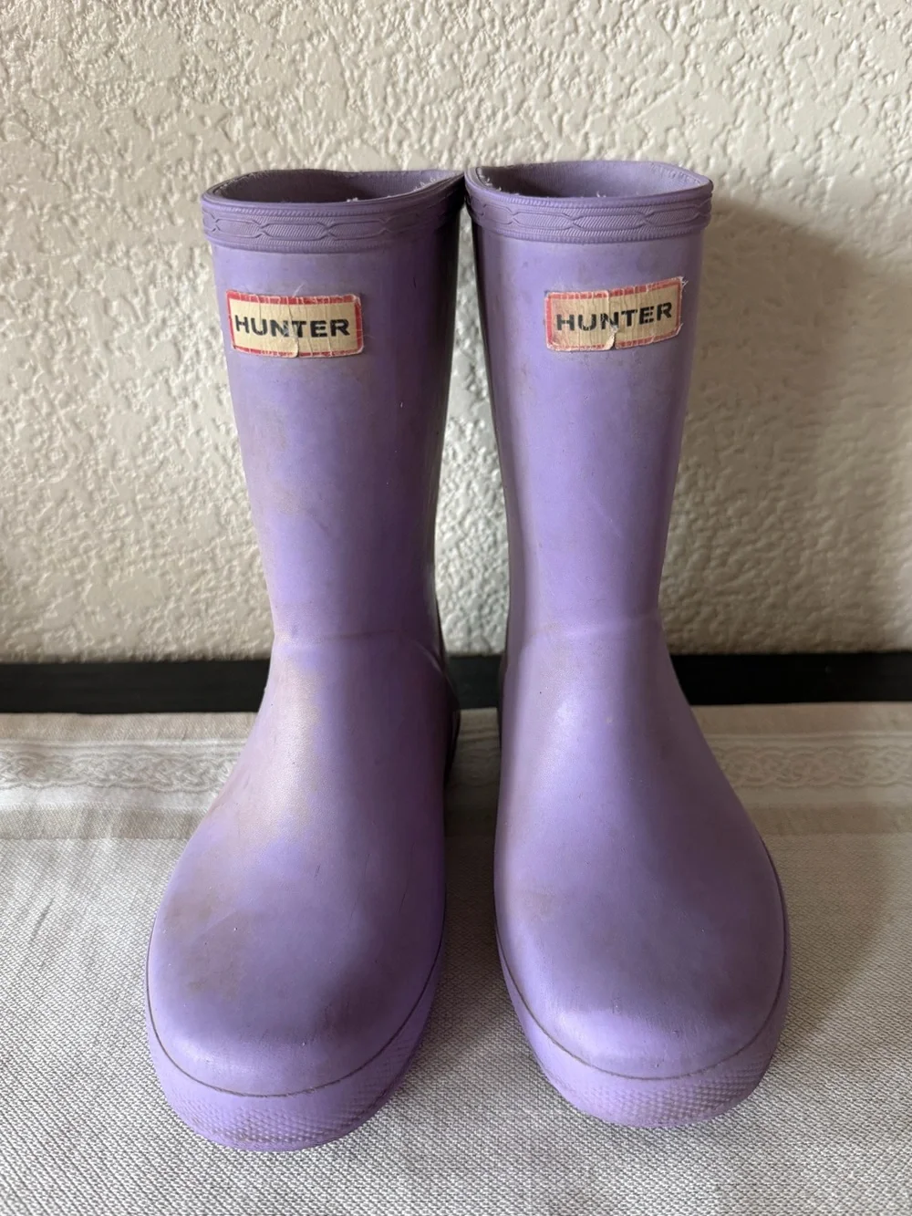 Hunter Lavender Nebula First Classic Rain Boots